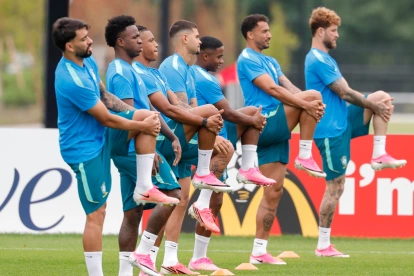 Mundial 2026: Brasil se entrena para la tercera jornada de fase de grupos.
