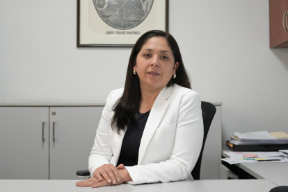 Lisbeth Corrales, directora de Regulación, Promoción y Desarrollo aeronáutico de la Dirección General de Aeronáutica Civil de Perú, brindó detalles del proyecto de conexión aérea entre Cuenca y Chiclayo.