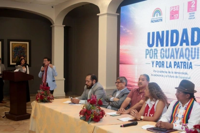 Integrantes de Unidad Popular, Pachakutik y el Partido Socialista Ecuatoriano participaron en una reunión junto a organizaciones sociales para iniciar la construcción de una propuesta electoral con miras a los comicios seccionales de 2027.