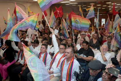 Militantes y dirigentes de Pachakutik participaron en el encuentro en el que se oficializó la construcción de una alianza electoral con Unidad Popular y el Partido Socialista Ecuatoriano.
