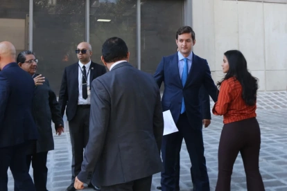 Esteban Torres es el jefe de la bancada de ADN y este 24 de junio de 2026 acudió a la Fiscalía.