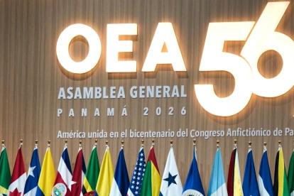 Fotografía de la 56ª Asamblea General de la Organización de los Estados Americanos (OEA)  en Ciudad de Panamá (Panamá).