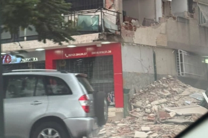 Imágenes de los daños en edificios de Venezuela