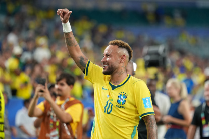 Neymar jugó sus primeros minutos en el Mundial 2026.
