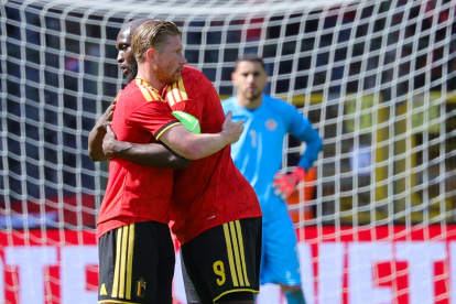 La Selección de Bélgica se juega la clasificación ante Nueva Zelanda.