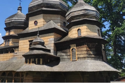 Patrimonio. Las tserkvas o iglesias de madera de Ucrania, son joyas de la arquitectura popular y Patrimonio.