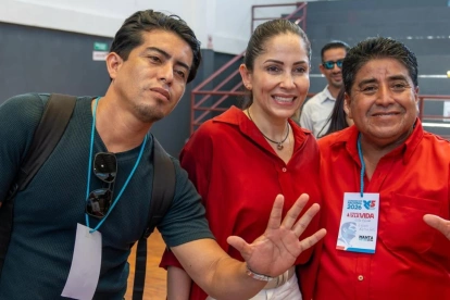 Luisa González participó en las primarias del Movimiento Amigo, lista 16.
