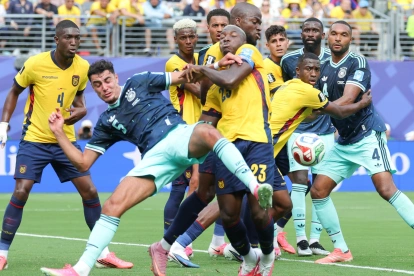 Mundial 2026: Moisés Caicedo (23), el que más pelota recupera para Ecuador.