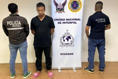El ciudadano ecuatoriano fue localizado en Yaguachi, tras una coordinación entre las policías de Ecuador y Chile. Ahora enfrenta un proceso de extradición.