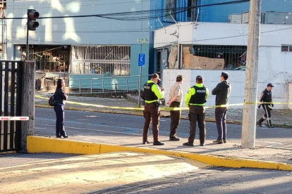 Las explosiones causaron graves daños en el edificio donde funcionan Arcom y parte del Ministerio de Agricultura y Ganadería.
