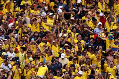 Ecuador ha llenado tres estadios en el Mundial con su hinchada.