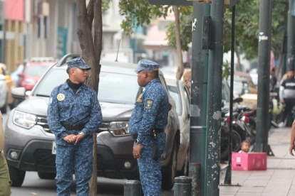 Referencial. Los agentes brindan control en Guayaquil.