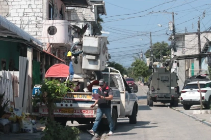 Alrededor de 25 cámaras fueron desmontadas durante un operativo ejecutado en el norte de Guayaquil este 30 de junio.