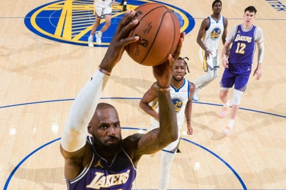 LeBron James, en su etapa de Los Ángeles.