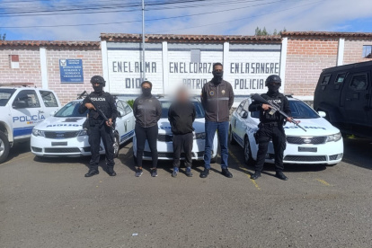 Un hombre que encabezaba la lista de los más buscados en Manabí fue detenido en Cuenca.