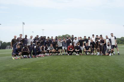 La selección nacional se encuentra desde ayer en Ciudad de México, sede del encuentro por los dieciseisavos de final del Mundial