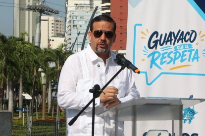 El prefecto Carlos Encalada se refirió a los contactos entre la Mancomunidad por el rescate de la cuenca del río Guayas y el Ministerio de Ambiente y Energía (MAE).