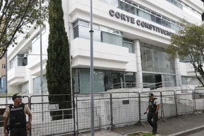 El edificio de la Corte Constitucional de Ecuador.