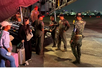 Seis ecuatorianos regresaron el 30 de junio desde Venezuela tras el terremoto que afectó al país.