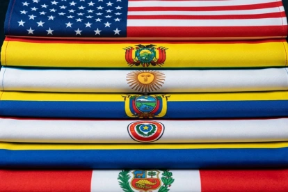 Un nuevo bloque regional: las banderas que proyectan el giro geopolítico en Sudamérica.