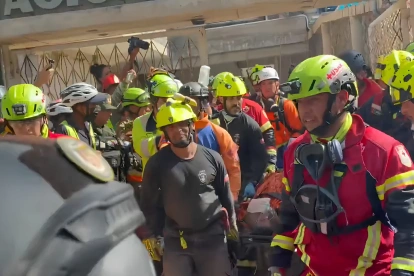 Gil quedó confinado en su garita de seguridad tras los terremotos de magnitudes 7,2 y 7,5.