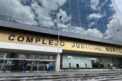 Complejo Judicial Norte de Quito, donde la Fiscalía investiga el caso del asesinato de Fernando Villavicencio.