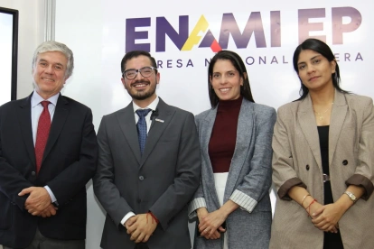 Galo García, exgerente general subrogante de la Enami, asume el Viceministerio de Minas.