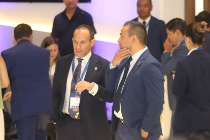El presidente de la FEF, Francisco Egas, no ha desmentido las supuestas amenazas a los jugadores de la selección de Ecuador.