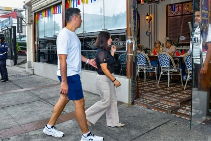 Reunión. El restaurante Lo Nuestro es identidad del barrio. Hoy, un punto de encuentro.
