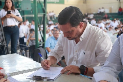 Juan Pablo Molina es precandidato a la Alcaldía de Guayaquil por el movimiento Amigo que auspicia al correísmo.