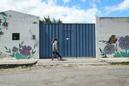 La Casa Hogar María Campi de Yoder, en Conocoto, Quito, alberga a menores bajo protección estatal. Hoy está bajo cuestionamientos.