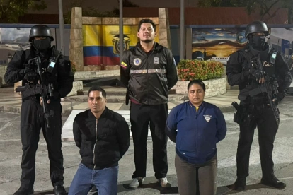 Tres detenidos en Guayas y Bolívar por presunto tráfico de migrantes hacia EE. UU.