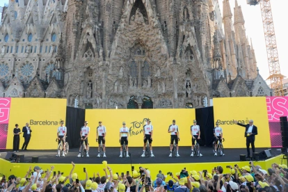 Tour de Francia 2026: presentación de equipos antes de la etapa 1, del sábado 4 de julio.