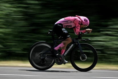 El ecuatoriano Richard Carapaz, junto al EF Education EasyPost, se ubicaron undécima casilla de la primera etapa del Tour de Francia