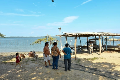 Los moradores de Punta Diamante tienen muchas carencias.