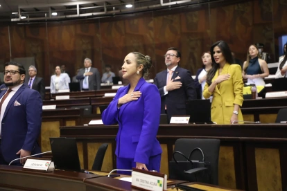 Yadira Bayas es asambleísta de ADN por la provincia de Santo Domingo.