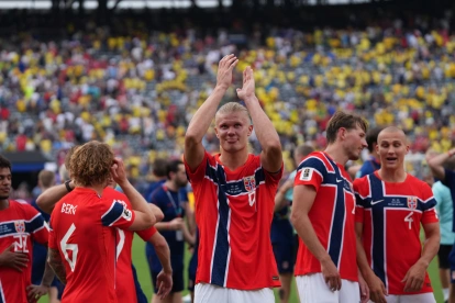 Erling Haaland es la principal carta de gol de la selección de Noruega.