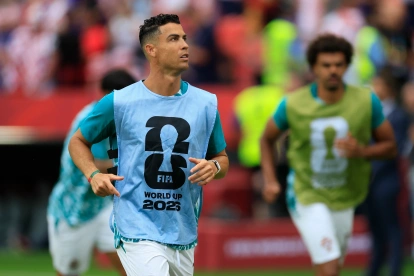 Cristiano Ronaldo, máximo goleador histórico de Portugal.