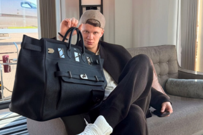 Erling Haaland trasladó su impacto del Mundial a la moda con una colección de bolsos de lujo que incluye piezas de Hermès, Louis Vuitton, Chanel y Goyard.