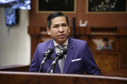 Darío Macas, alcalde de Machala.