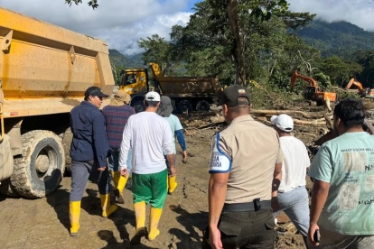 Se trató de un deslizamiento de tierra en la zona alta del río Canzama.
