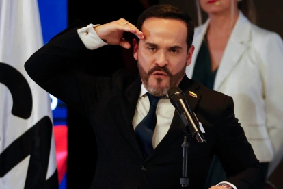 Abelardo de la Espriella en una intervención pública, no vinculada al proceso de empalme con Gustavo Petro.