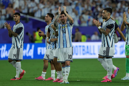 Lionel  Messi comandará el ataque de la selección de Argentina.