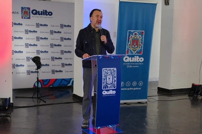Pabel Muñoz durante un encuentro con los medios de comunicación este 7 de julio de 2026.