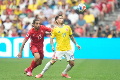 Los seleccionados de Colombia y Suiza se midieron en los octavos de final del Mundial 2026.