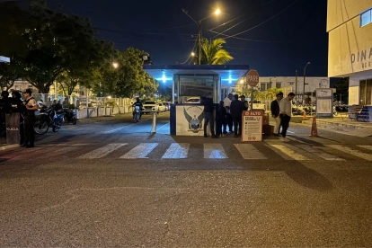 Casi a la medianoche del martes 7 de julio, el alcalde Darío Macas fue trasladado a la cárcel.