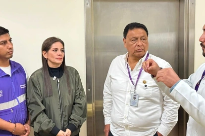 Autoridades del Ministerio de Salud verifican la atención médica en Zamora Chinchipe tras el aluvión en Guadalupe.