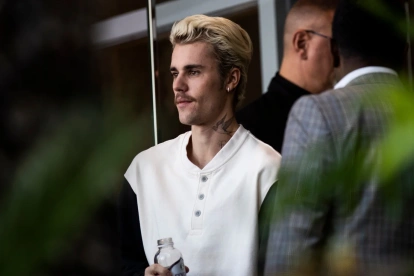 El cantante canadiense Justin Bieber.