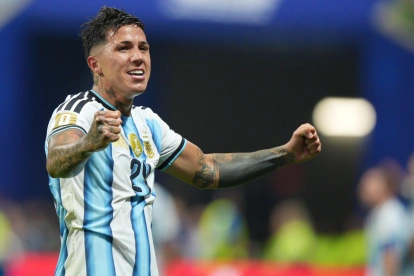 Enzo Fernández, de Argentina, marcó el gol 3.000 de la Copa Mundial de Fútbol en la historia.