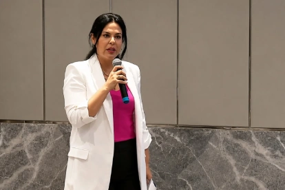 Karla Saud integra el Consorcio Autotrafo EC 2023, cuyo contrato de $15,4 millones fue terminado por Celec tras declarar el incumplimiento del proyecto.